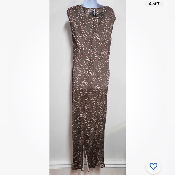 RUMER Banksia Sheath Maxi Dress In Bankisa Floral Size S. B28 - Picture 4 of 7